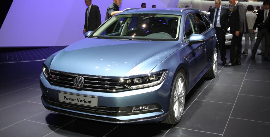 VW Passat Variant, Weltpremiere, Paris Motor Show 2014 (04.10.-19.10.2014, Pressetage 02. & 03.10.20